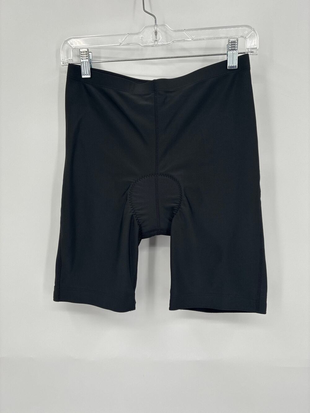 Novara Black Bike Shorts Elastic Waist With Chamois Liner Women's XL